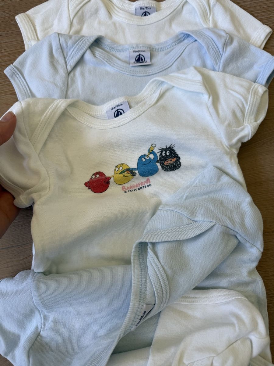 Petit Bateau Lotti & Set di vestiti: Petit Bateau Bodies kurzarm 81 – Usato da Bern venduto da wit_9rjw 4