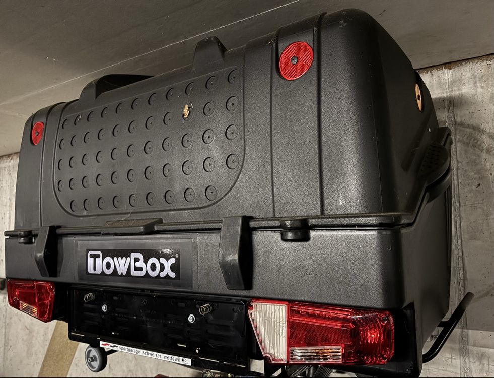 Gepackbox Auf Anhangerkupplung