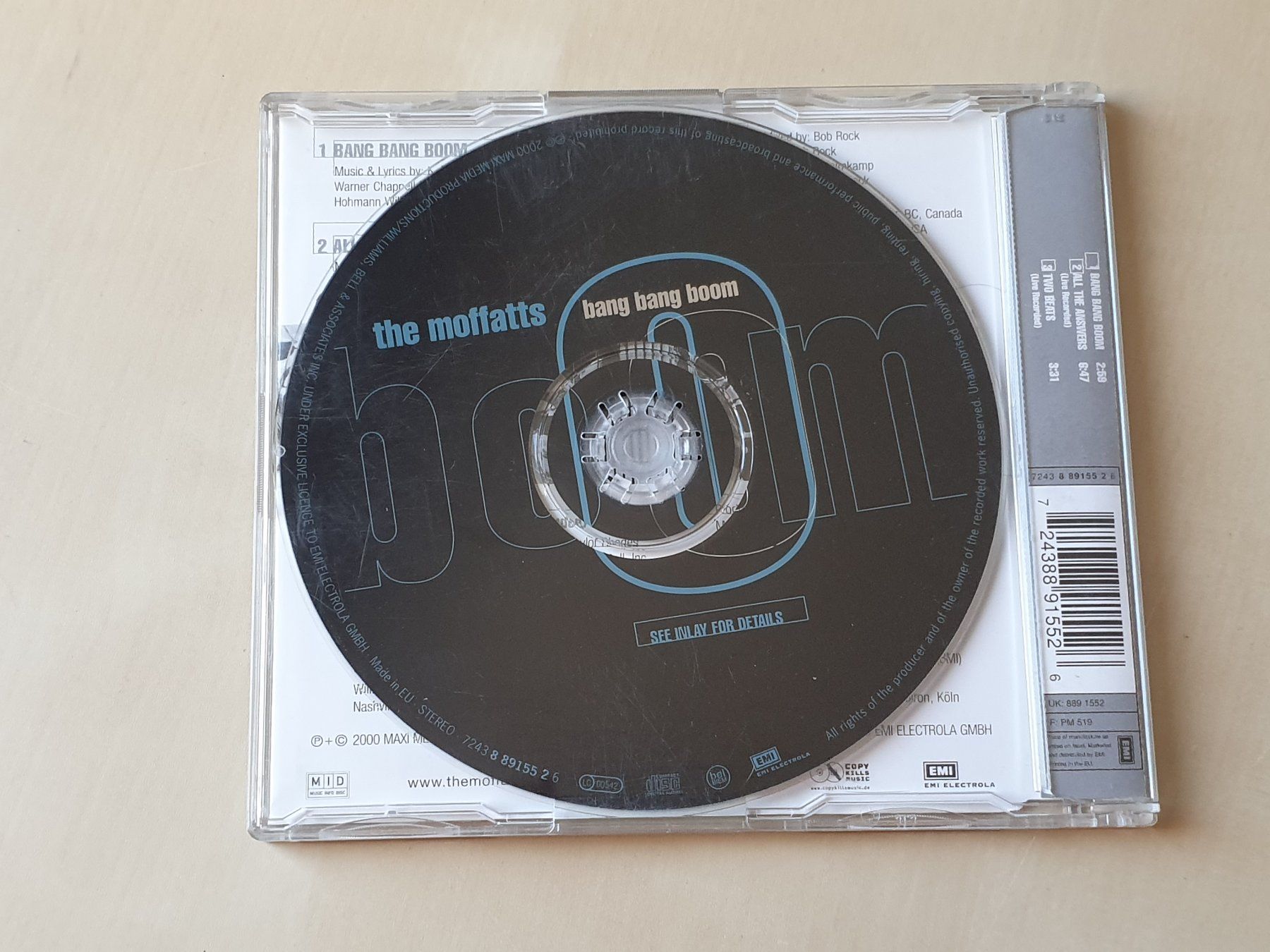 CDs: the Moffatts bang bang boom – D'occasion à Stansstad par collectorsshop 1