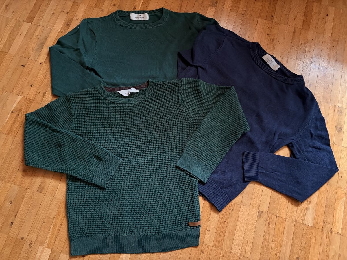 H&M Pullover & Sweatshirts: 3 Pullover von H & M Grösse 122/128 – Gebraucht aus Basel von Dumbolino1