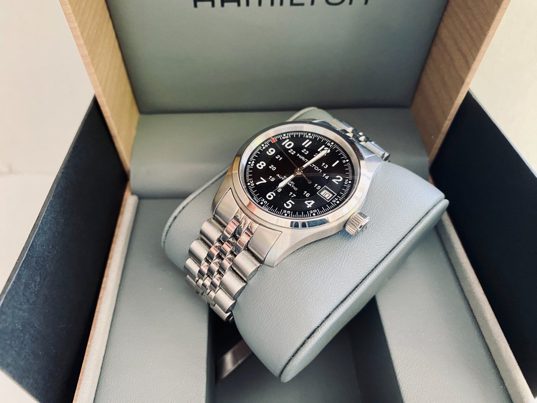 Hamilton Montres: Hamilton Khaki Field Automatic – D'occasion à Genthod par Bid-one 7