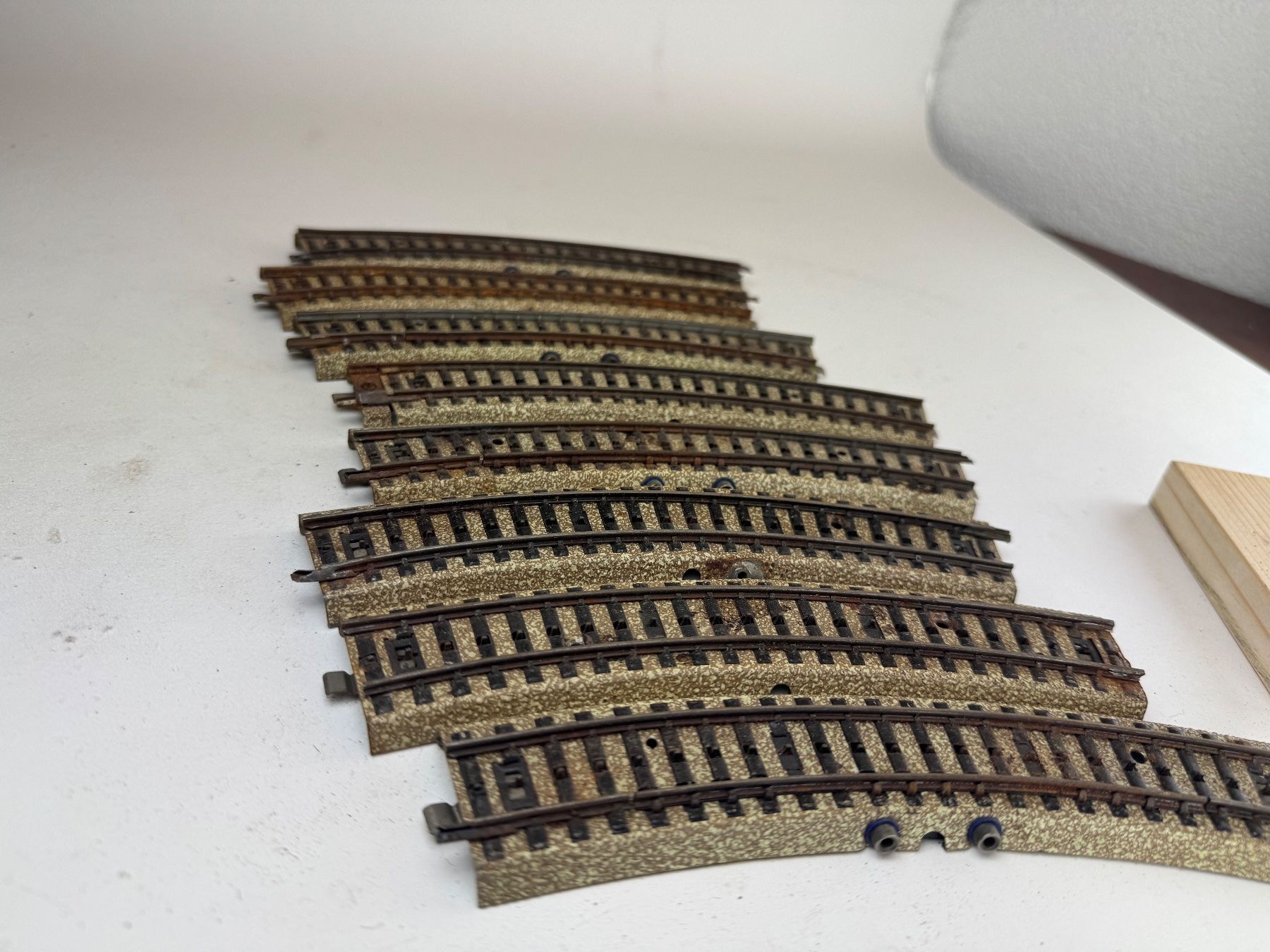 Märklin Modellini di ferrovie: VE1- Märklin gebogene Gleise gemischt – Usato da Elm venduto da Wikmtz