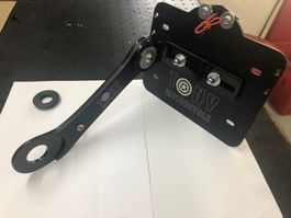 Harley Nummernhalter, Kontrollschilder