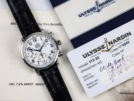 Ulysse Nardin Automatik Armbanduhr mit Chronograph