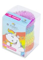 Pummeleinhorn Spiralhaargummis 5er bunt Haare Haarschmuck
