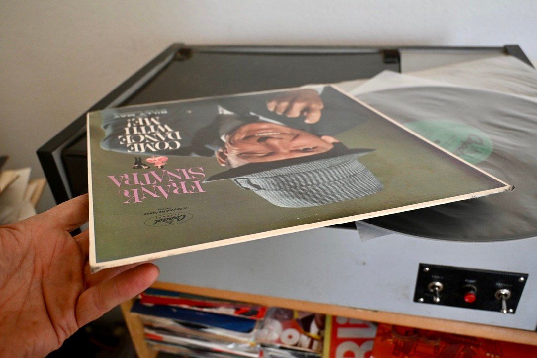 Dischi in vinile: Frank Sinatra -  Come Dance With Me US re 1980 LP – Usato da Pfaffhausen venduto da mono_rec 6