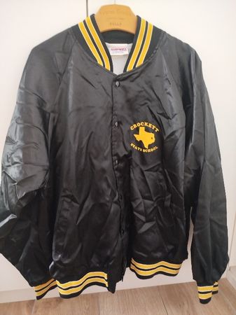 Veste Hartwell Sports Crockett State School noir jaune 3Xl