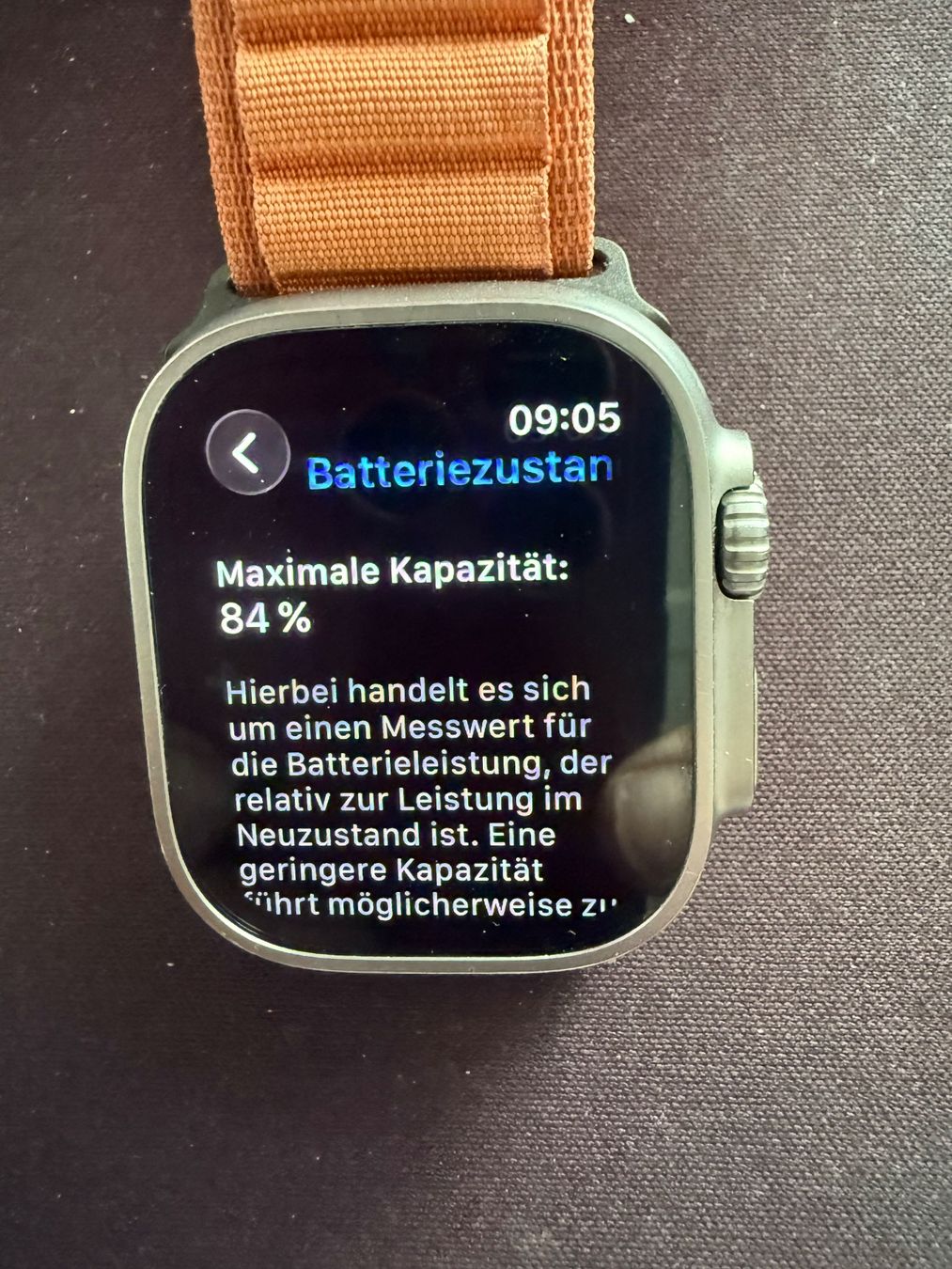 Apple Smartwatch: Apple Watch Ultra 1. Generation  49 mm Titan – Usato da Herisau venduto da w.mahler 3