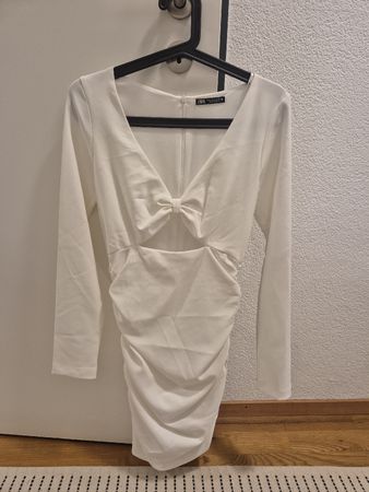 Zara Kleid, weiss, Gr. M