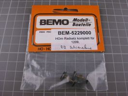 BEMO 5229000 2x Radsatz für Schienenbus