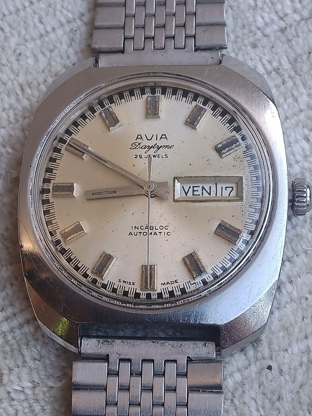 Avia Uhren: Avia DayTime Automatic 37mm läuft – Gebraucht aus Agno von sam2608 5