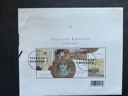 2004  Belgien Fernand Khnopff Block Erstag (A354)
