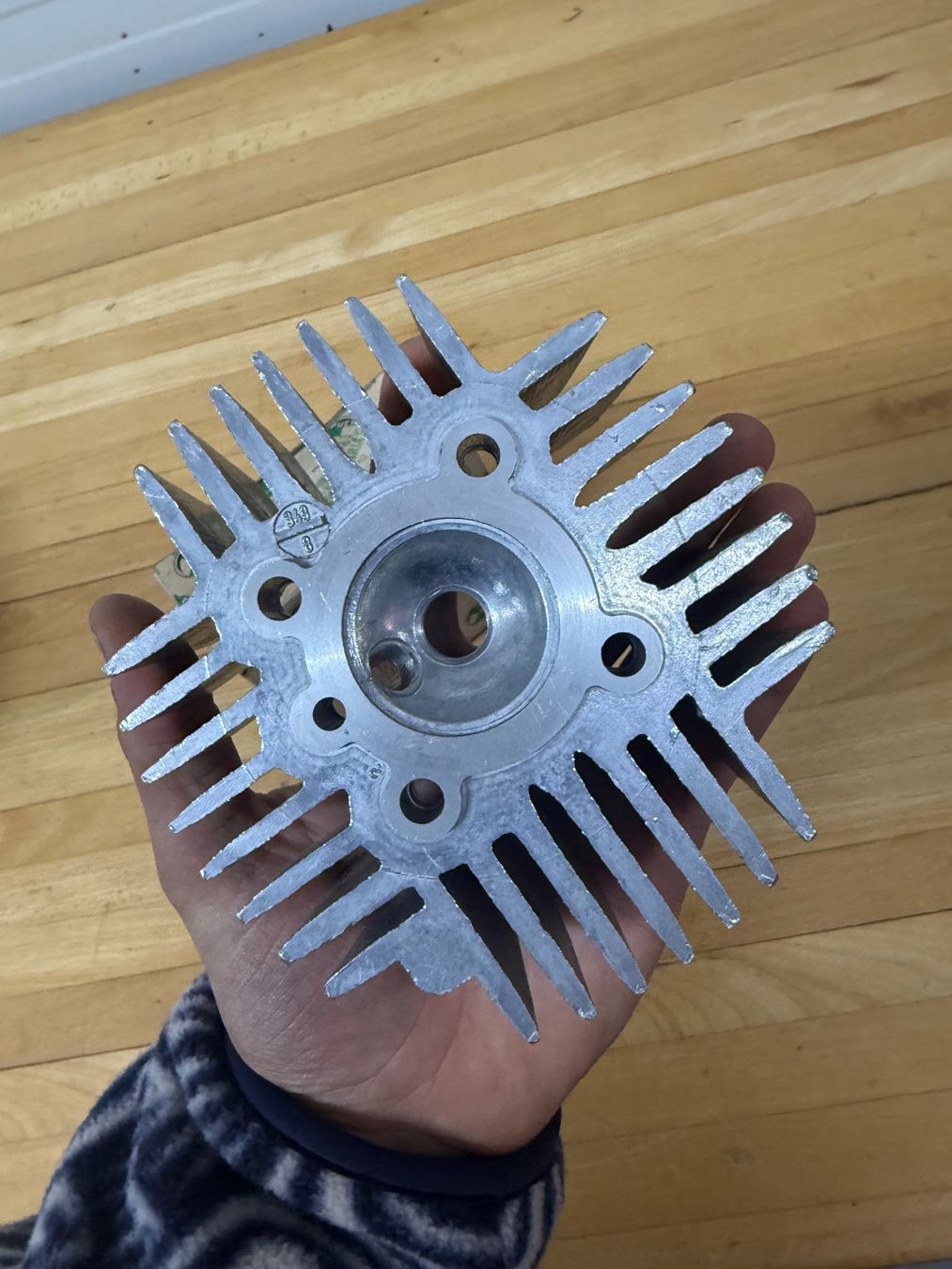 Puch Ciclomotori: Zylinderkopf Puch Maxi 38mm NOS – Nuovo e nell'imballaggio originale da Hallau venduto da mofaplus 3