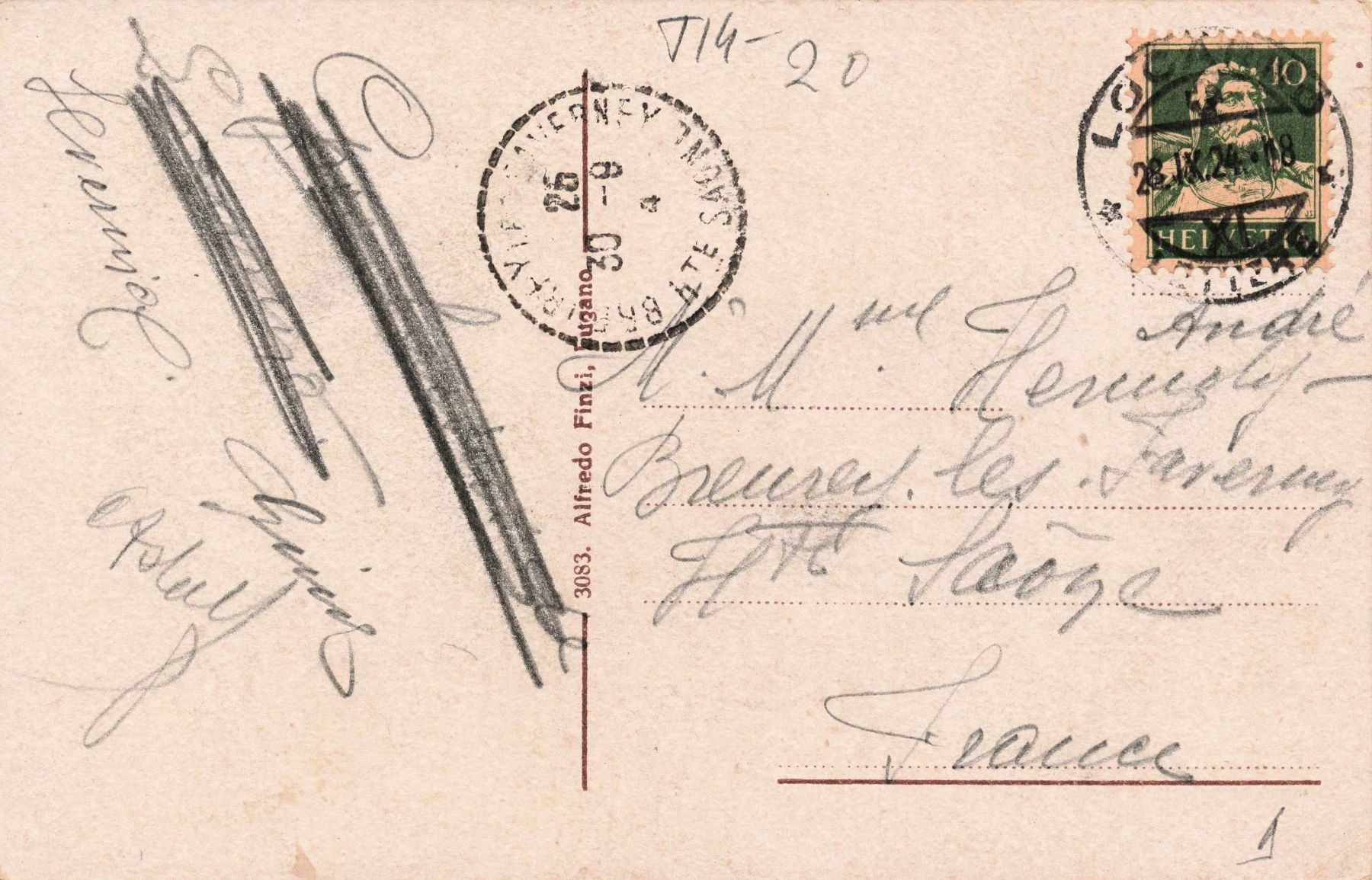 Cartoline postali: Locarno funicolare Standseilbahn Seilbahn – Usato da Biasca venduto da Blenio71 1