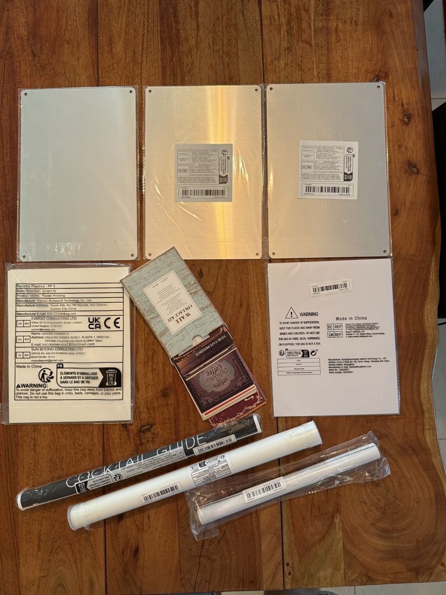 Alle Dekorationen: Bar-Deko-Set – Neu  – Neu und originalverpackt aus Muri AG von Ludrigen 1