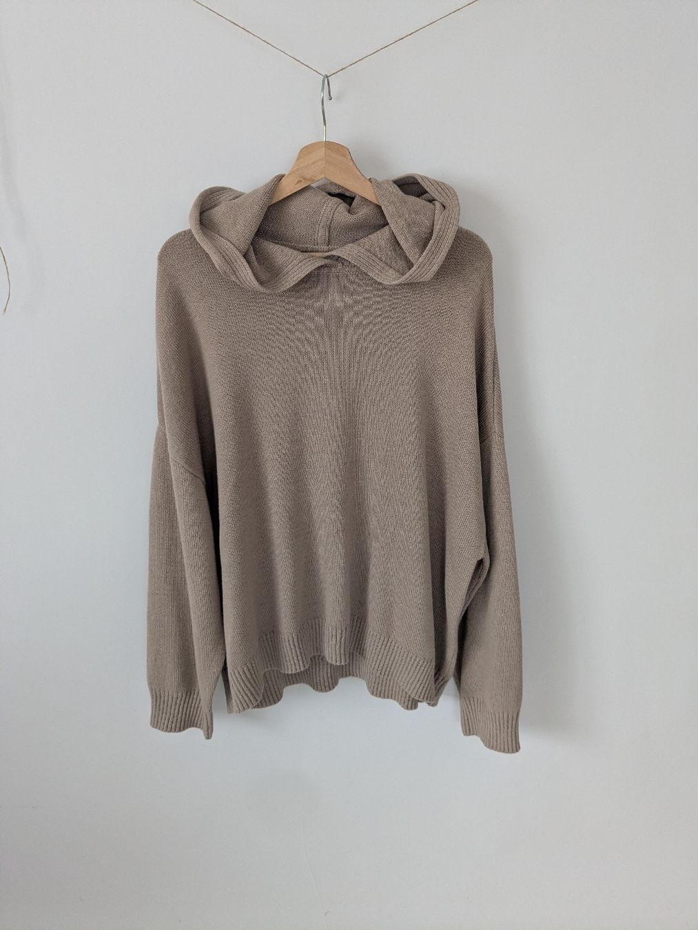 C&A Maglioni & Felpe: Kapuzenpullover C&A beige Strick Grösse L/XL  oversize  – Nuovo (secondo la descrizione) da Rorschach venduto da olg_5qq2 6