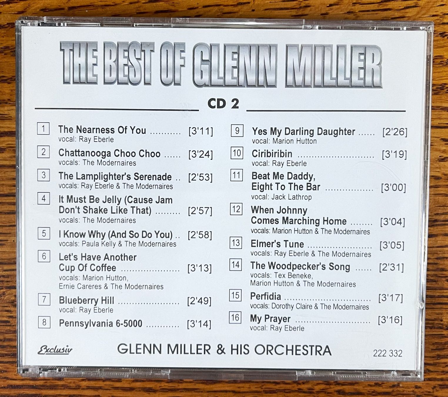 CDs: THE BEST OF GLENN MILLER CD – Gebraucht aus Oftringen von Vucki 1