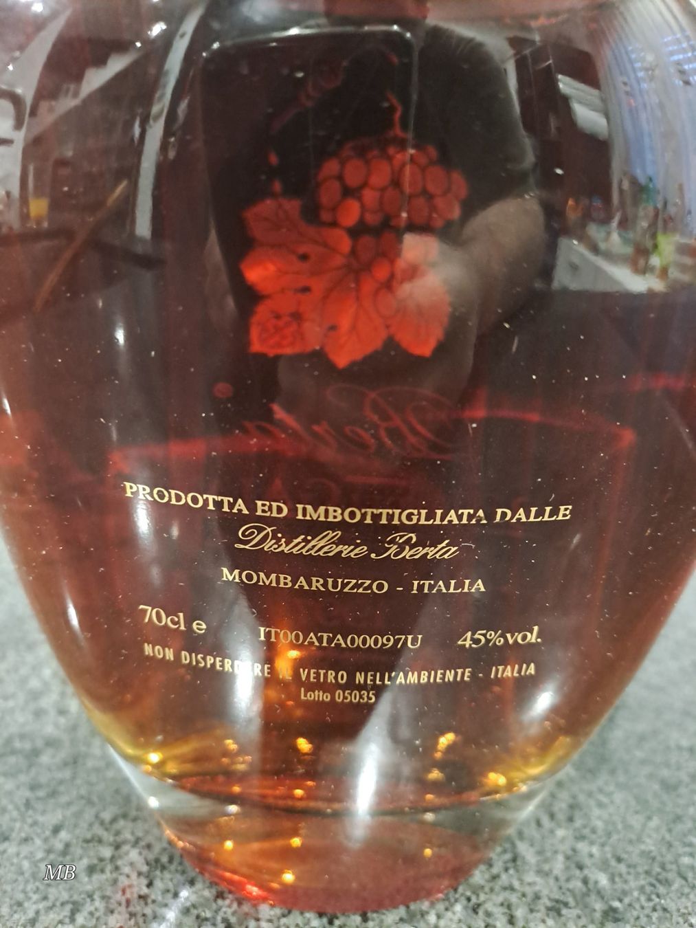 Berta Spirituosen: Berta Grappa BRICDELGAIAN 1997 mit OHK – Neu und originalverpackt aus Elsau von Kellerraeumung 6