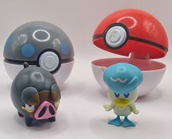 Pokemon Figuren Set mit Pokebällen - Sammelspass!