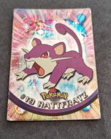 Pokémon Topps Holo blau # 19 Rattfratz