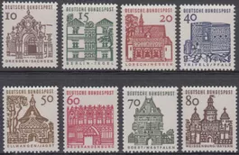 BRD Mi 454 - 461 postfrisch