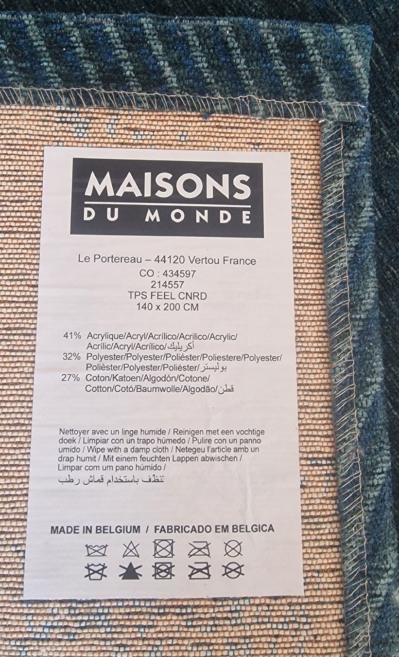 Maisons du monde Teppiche: Teppich von Maisons du Monde 204x142cm  – Gebraucht aus Aesch (Neftenbach) von Lu_shopping 2