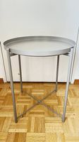 GLADOM Tablett-Tisch Grau-Beige