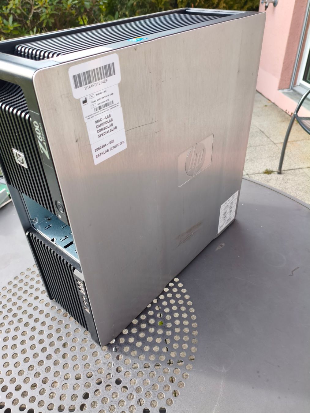 Hewlett Packard Custodie: HP Z600 Workstation Gehäuse, Case, Server PC, Leergehäuse – Usato da Meggen venduto da bigbrother_martin 5
