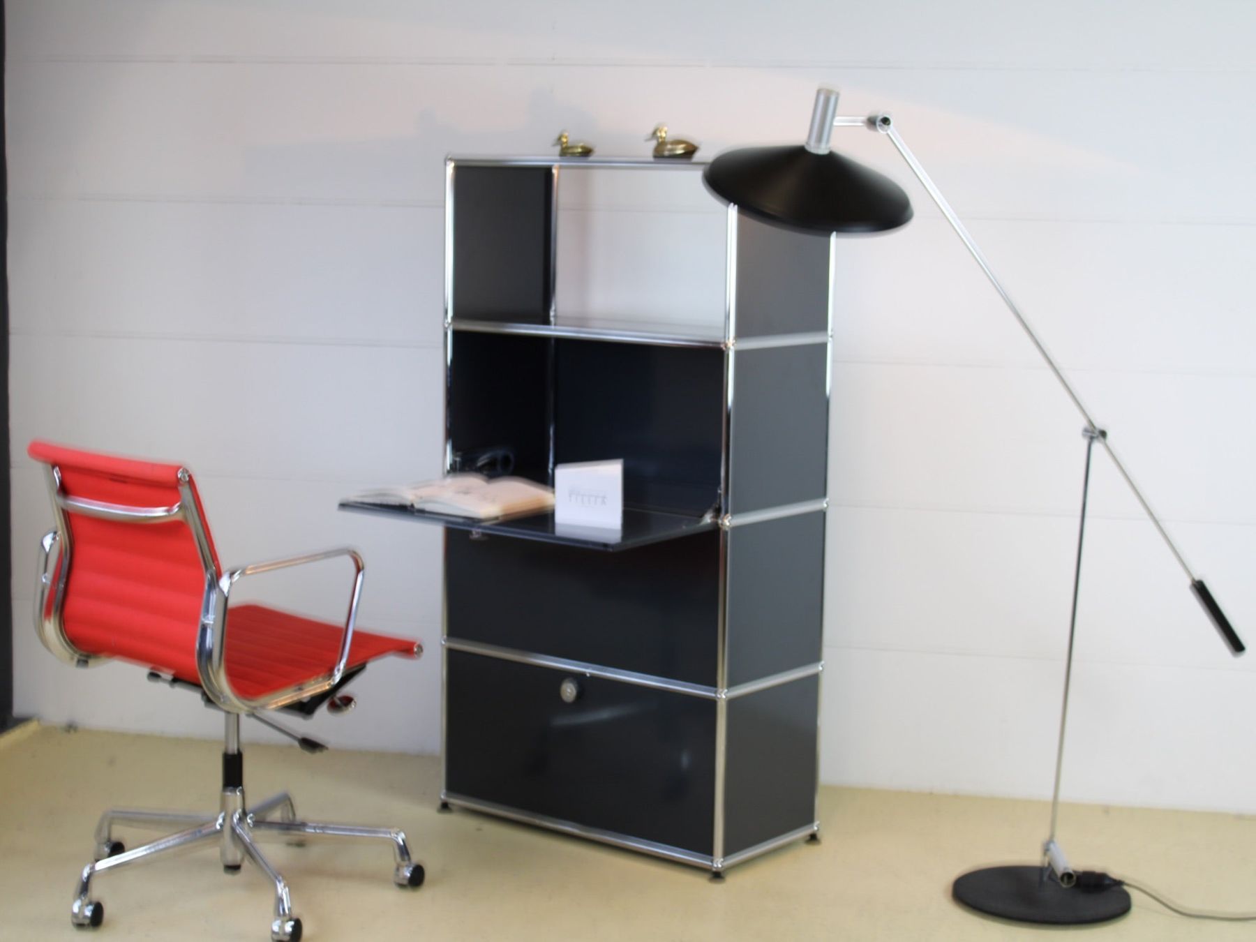 USM Scaffali: USM Haller Highboard | Anthrazitgrau | Neuwertig – Usato da Meinisberg venduto da atelier_TILIJA 8