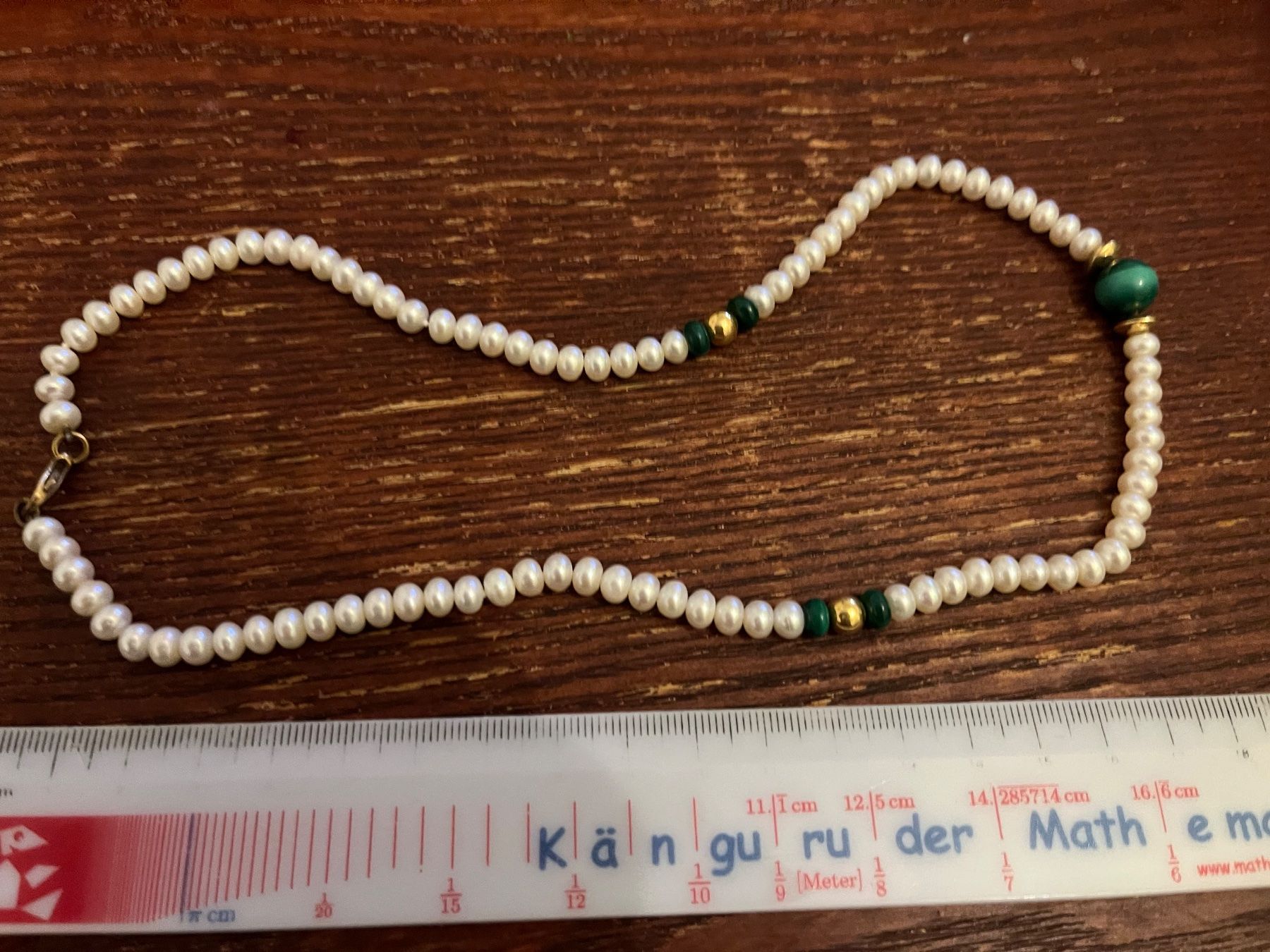 Catenine: Echte Perlen und Achat Kette – Usato da Bülach venduto da Ternove1 4