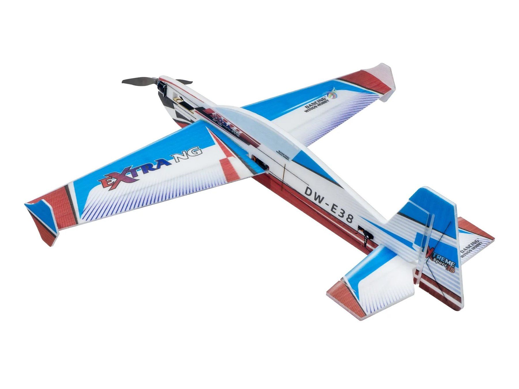 RC Modellbau: Extra-NG 3D, Spw 1200mm, Indoor KIT-Bausatz, EPP DW-Hobby – Neu und originalverpackt aus Entlebuch von Hebu 1