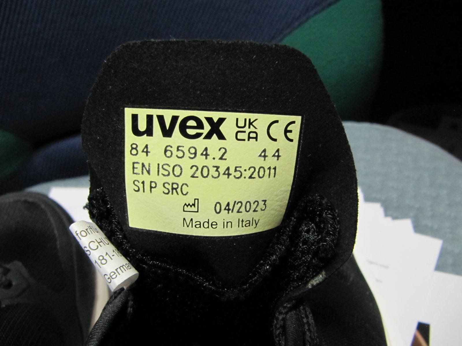 Uvex Scarpe da uomo: Uvex Arbeitsschuhe S1 neu Gr.44 – Nuovo (secondo la descrizione) da Seedorf BE venduto da bkcrea 3