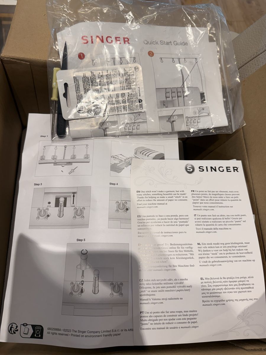 Singer Macchine da cucire: Singer Ultralock Differential Feed 14SH654 Serger Sewing Mac – Nuovo (secondo la descrizione) da Arni AG venduto da 737_ph76 1