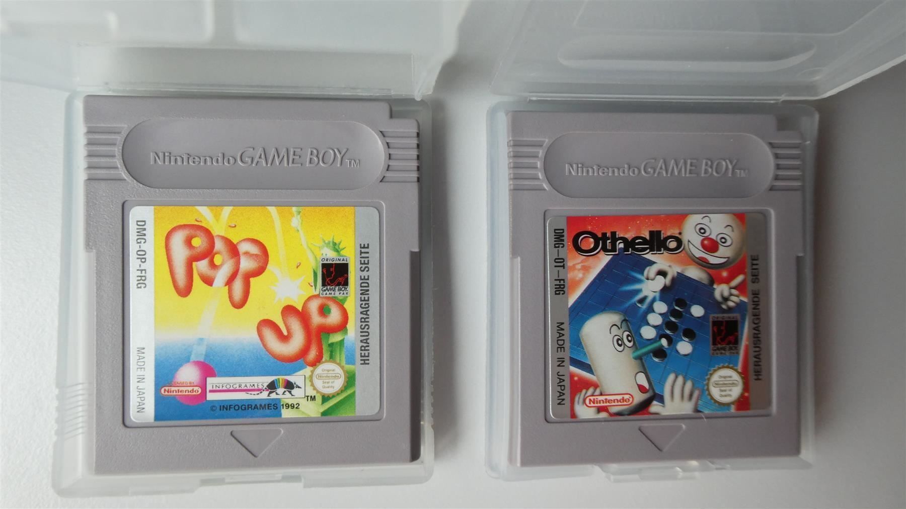 Spiele: 2 Game Boy Spiele Pop up, Othello – Gebraucht aus Frauenfeld von Astra13