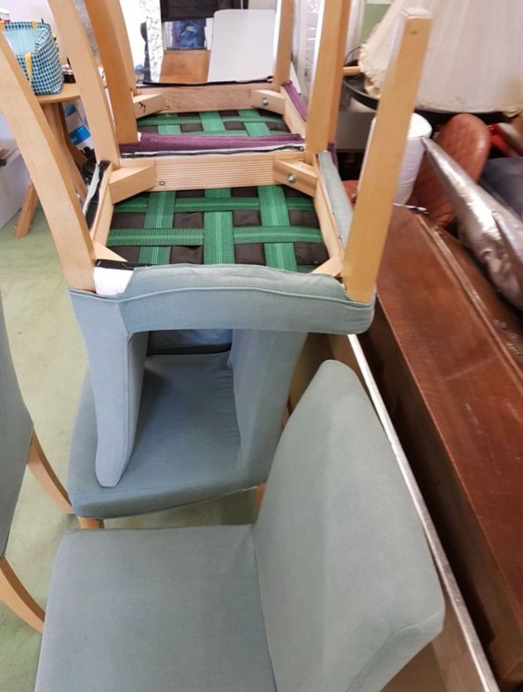 Ikea Sedie: 6 Stk. gepolsterte Stühle, Ikea – Usato da Wettingen venduto da Gaila0608 2