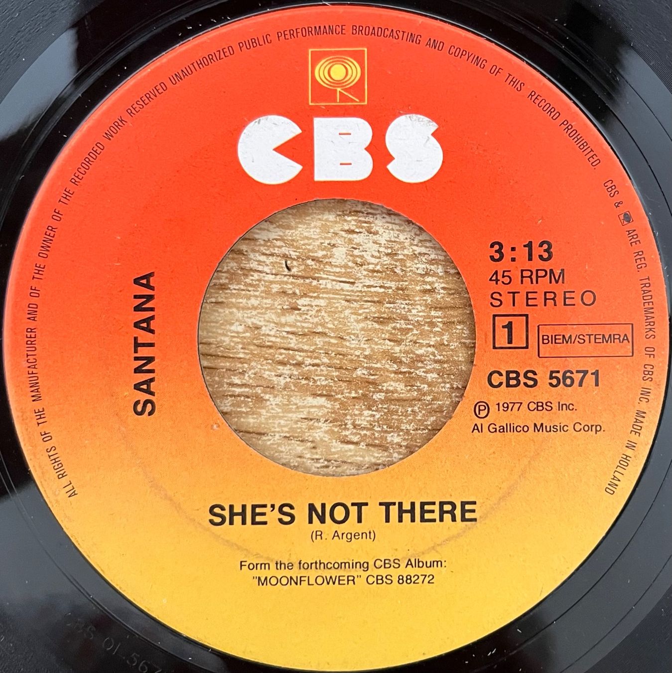 Vinyles: SANTANA - SHE'S NOT THERE – D'occasion à Bussigny par vinyl-pas-cher 2