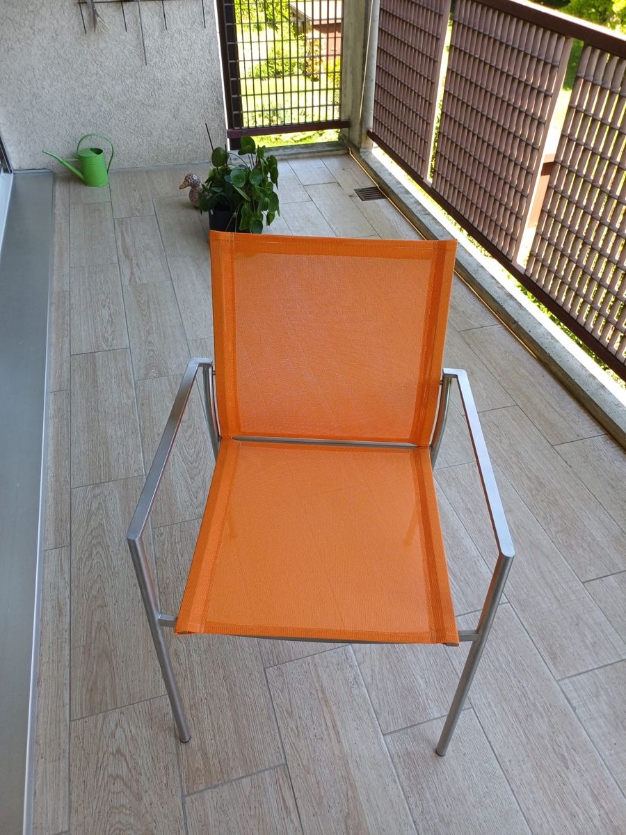 Hunn Sedie: 4 Chaises de jardin Hunn Möbel  – Usato da Rolle venduto da maggie53 1