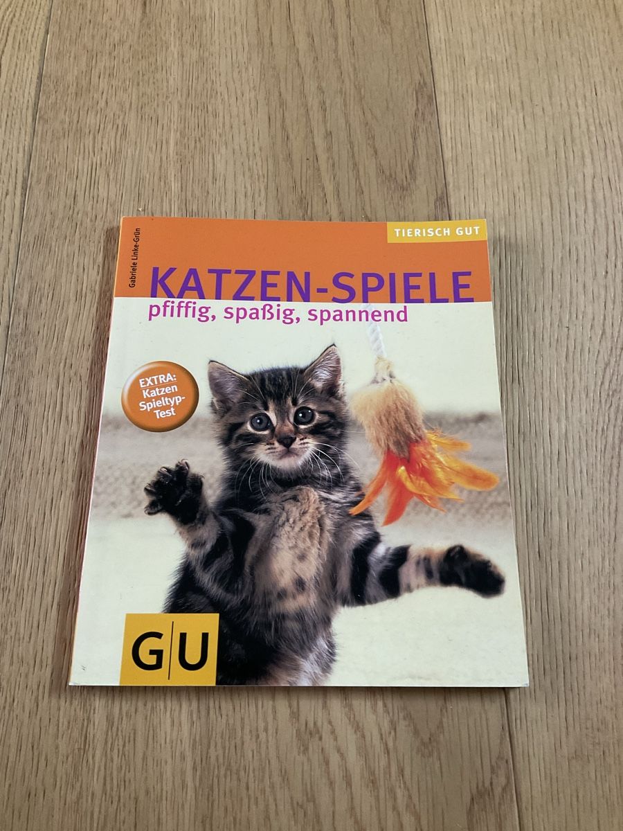 Bücher: Katzen Spiele Buch: pfiffig, spassig & spannend – Gebraucht aus Wichtrach von Aramis3628