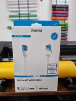 Hama CAT 6a Netzwerk Kabel 10 m Ultra Flat neu