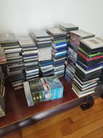 Lot de DVD, plus de 300 pièces.