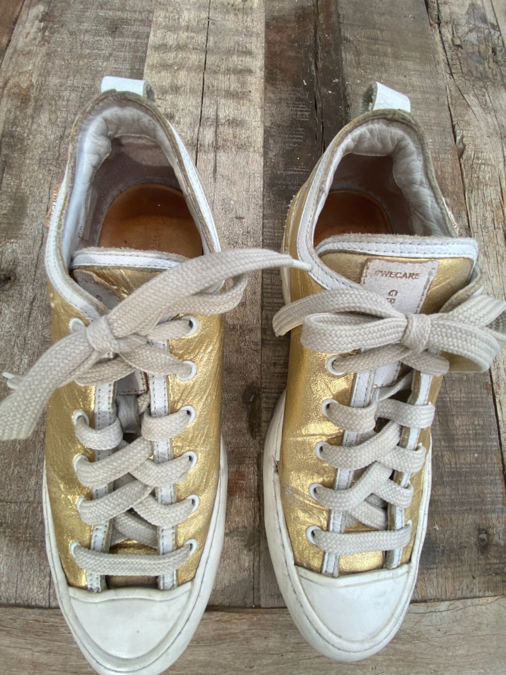 Scarpe da donna: Original Greyder Lab, Gold Sneaker,  Gr. 39 – Usato da Stetten SH venduto da jani-design 2