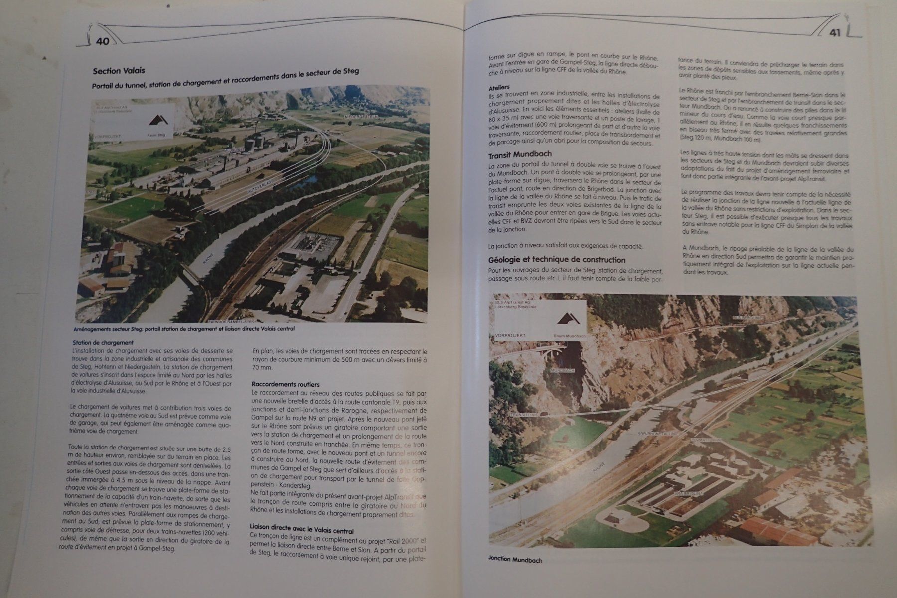 Bücher: BLS Alpentransit - Ligne de base Lötschberg - avant-projet – Gebraucht aus Lausanne von Biquette6 4