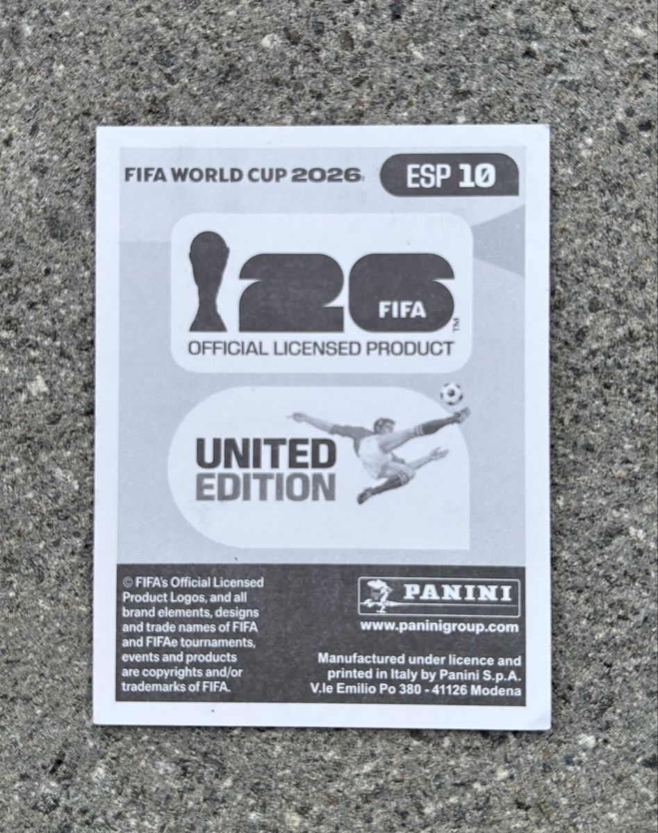 Panini Carte collezionabili: ESP 10 Panini Rodri – Nuovo (secondo la descrizione) da Leuggern venduto da marinakeller90 1
