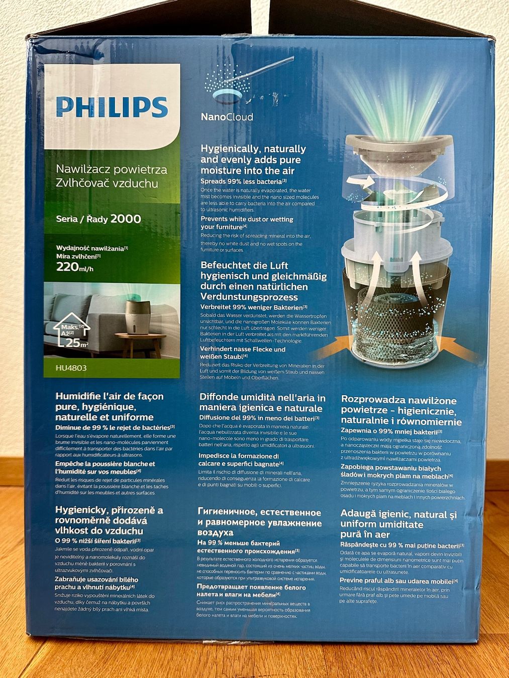 Philips Umidificatori d'aria: Philips 2000 Luftbefeuchter - series HU4803/01 – Usato da Einsiedeln venduto da UnicornFairy 1