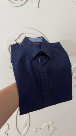 Paul & Shark Men’s Navy Blue Long-Sleeve Shirt 40 cm