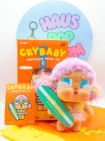 POP MART CRYBABY Vacation Mode On Plush LET'S SURF