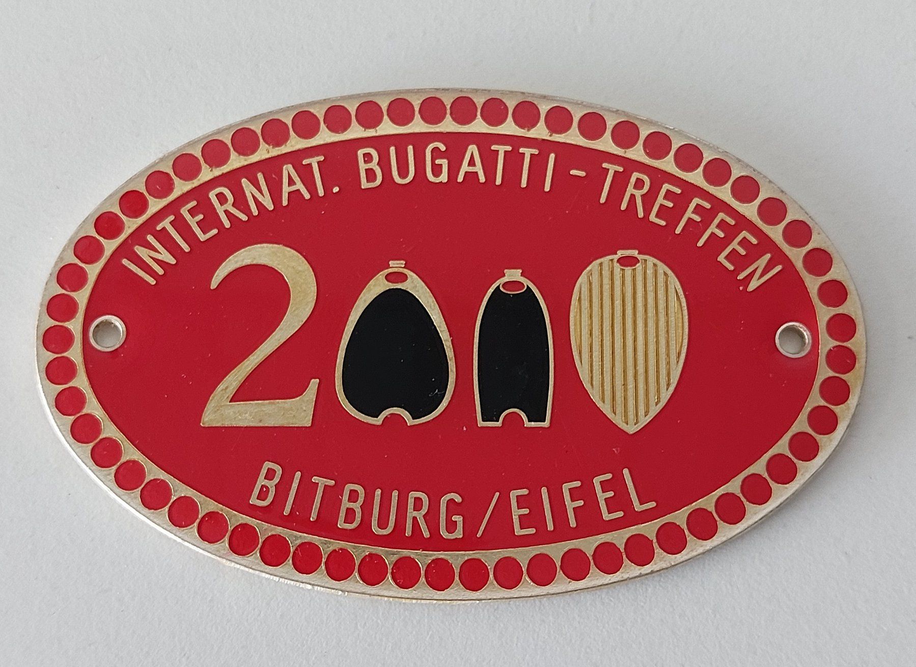 Medaglie: Plakette Bugatti Treffen  Medaille – Usato da Schenkon venduto da TG10