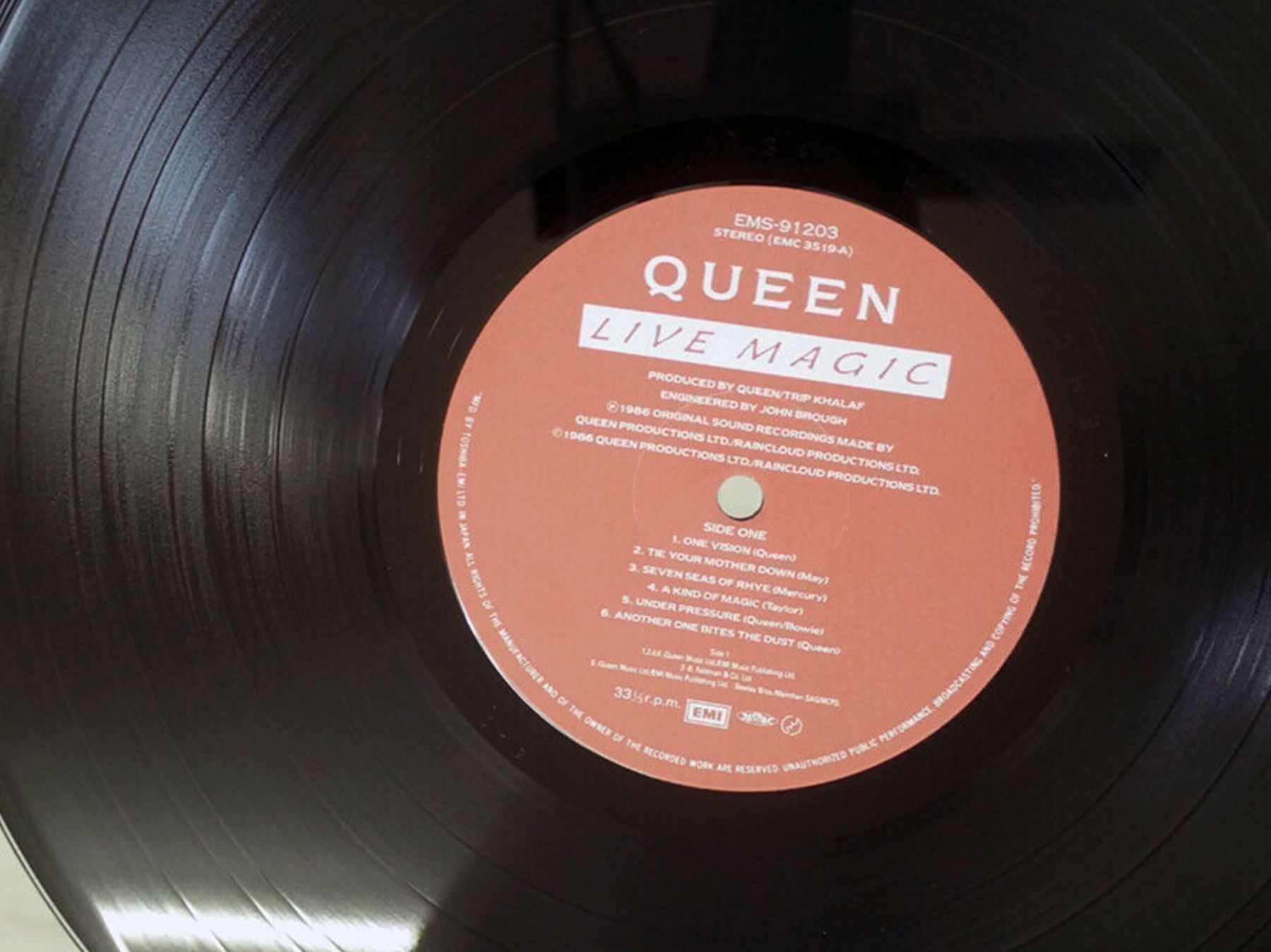 Schallplatten: QUEEN Live magic EMS 91203 JAPAN OBI LP – Gebraucht aus founex von cetrarese01 2