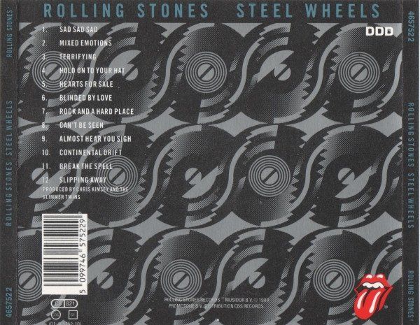 CDs: Rolling Stones – Steel Wheels – Gebraucht aus St.Gallen von jalamusic 1