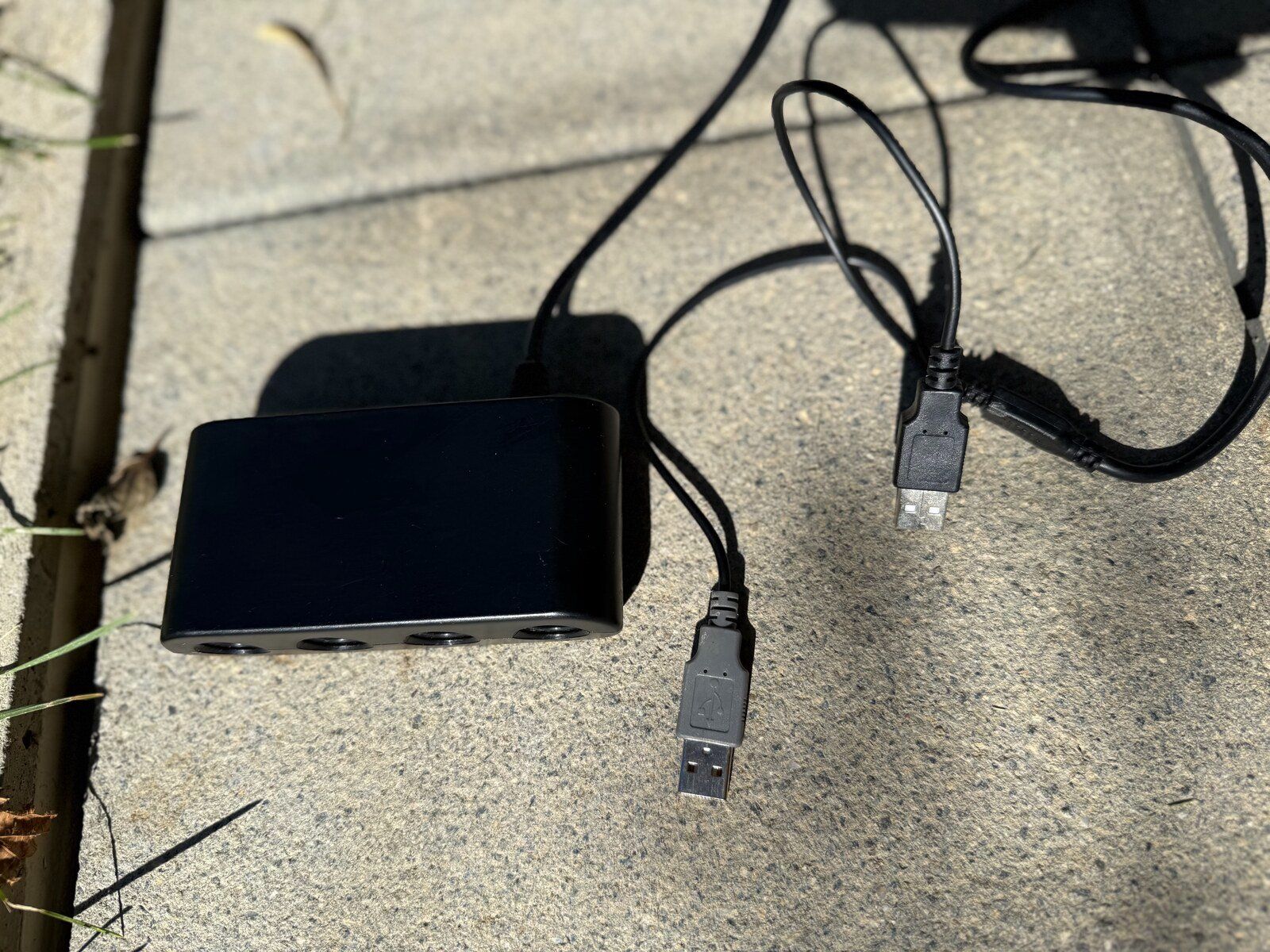 Nintendo Console: GameCube schwarz DOL-001 + 2 Controller, ohne Netzteil – Usato da Nussbaumen AG venduto da Macrozone 9